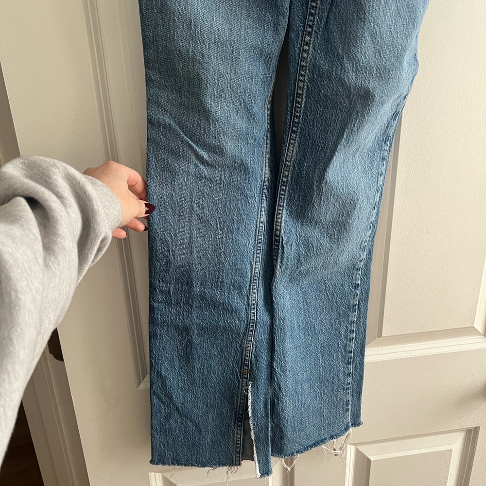 Sara split hem denim - Picture 3 of 3